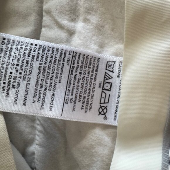 Banana Republic Avery tan pants women's size 8 - Picture 4 of 6